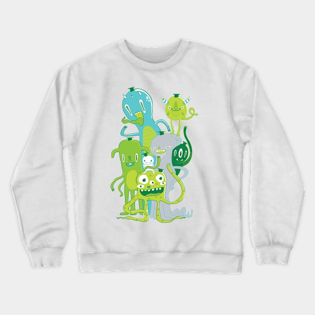 Done with Monster School Crewneck Sweatshirt by ivejustquitsmoking